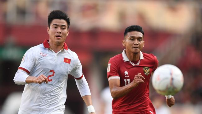 Timnas Indonesia memiliki peluang meraih kemenangan di babak grup Piala Asia 2023 saat melawan Vietnam pada pertandingan kedua di Grup D.